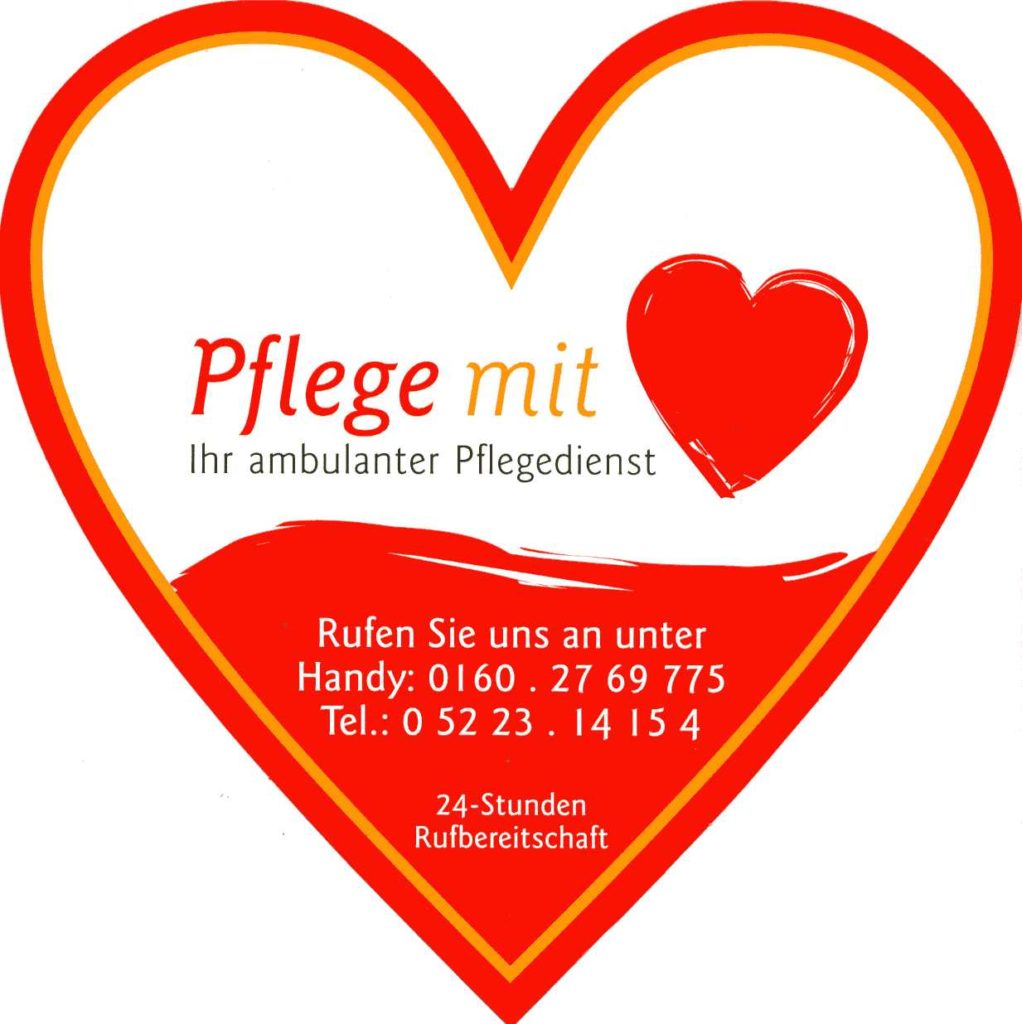 Pflege mit Herz Rund um die Uhr für Sie erreichbar